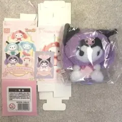 LDCX×サンリオ　KUROMI クロミ BIGぬいぐるみキーホルダー