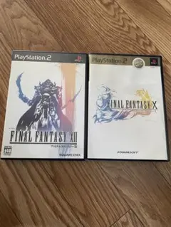 FINAL FANTASY XII & X セット　ps2