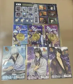 銀魂　本格蒔絵シール　和紙ステッカー　劇場版　新訳紅桜篇 シール　7点セット