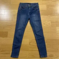 ジーナシス　JEANASIS スキニーデニム ダークブルー