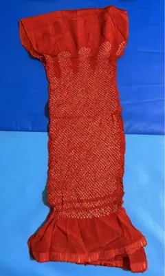 子ども用　七五三 帯揚げ　赤