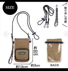 [未使用]L.L.Bean 多機能スマホショルダーのサムネイル