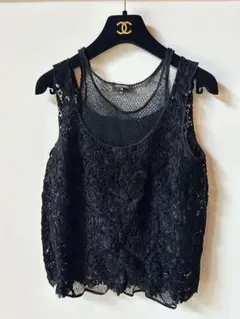 希少モデル✨CHANEL タンクトップ　ノースリーブ　トップス 楽天市場】【美品】 【希少】 シャネル タンクトップ サーフ