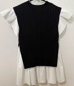 ラボット 洋服 公式 LOVOT BASE WEAR メランジニットブルー - メルカリ