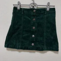FOREVER 21 【M】レディース ダークグリーン ミニスカート