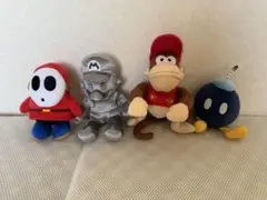 スーパーマリオシリーズ　ぬいぐるみ4体セット