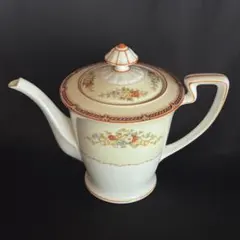 【希少廃盤・新品未使用】 オールドノリタケ　 ティーポット　月桂樹M印