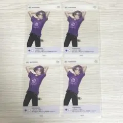 渡会雲雀 にじフェス2025 SNS風クリアカード 4枚