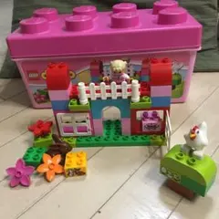 ❗️即日発送❗️レゴ　デュプロ　ピンク コンテナ デラックス