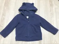 babyGAP くまさん 裏起毛パーカー トレーナー 90