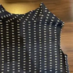 IENA イエナ　リボンドビーノースリーブブラウス