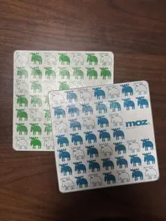 moz ガラスのカッティングボード 2枚セット