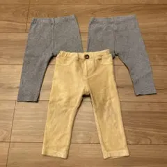 UNIQLO ベビー ボトムス 80cm 3点セット