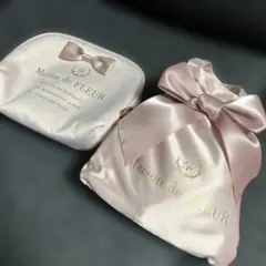 【Maison de FLEUR 】エコバッグ+ティッシュポーチのサムネイル
