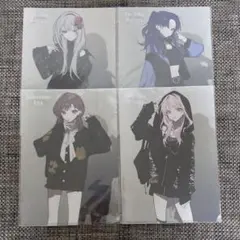 宵崎奏 朝比奈まふゆ 東雲絵名 暁山瑞希 プロセカ クリアファイル 第2弾