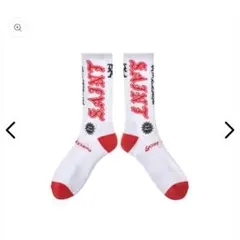 SAINT Mxxxxxx SOCKS/SAINT WHITE×REDのサムネイル