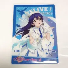 ラブライブ μ's お台場 THEキャラカフェ 特典 ブロマイド 園田海未