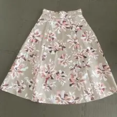 JUSGLITTY 花柄フレアスカート サイズ2