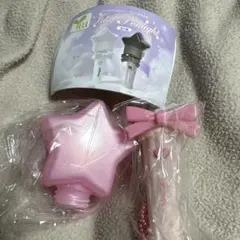 アイドルペンライト　プリンセススター ピンク　ガチャ