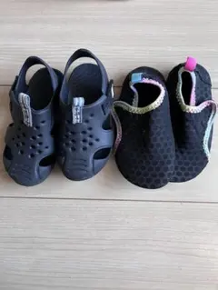 キッズシューズ　14cm 2足セット　600-600