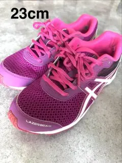 ASICS スニーカー ⭐︎23cm⭐︎パープルのサムネイル