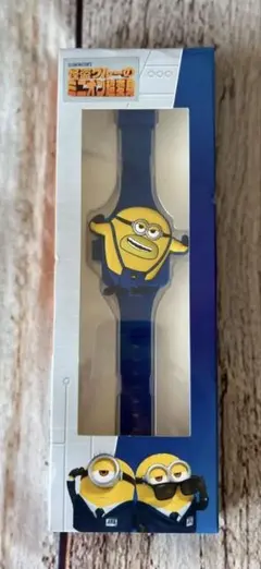 新品　minion ミニオン 腕時計 青