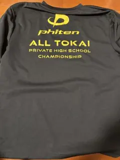 phiten ALL TOKAI シャツ 黒のサムネイル