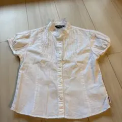 COMME CA ISM 半袖シャツ 110ホワイト