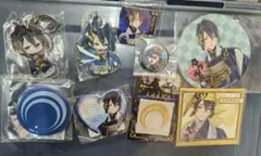刀剣乱舞 三日月宗近 缶バッジ ラバスト 等セット
