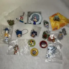 イナズマイレブン　イナイレ　缶バッジ　アクリルスタンド　17点セット イナズマイレブン イナイレ 缶バッジ アクリルスタンド 17点セット