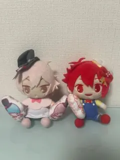 サンリオコラボ ぬいぐるみキーホルダー 七瀬陸 九条天 アイナナ