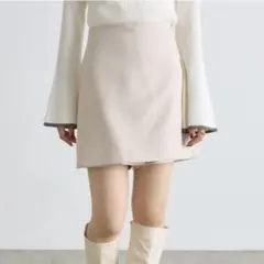 wcloset ダブルクローゼット スリット ミニスカパン ミニスカート