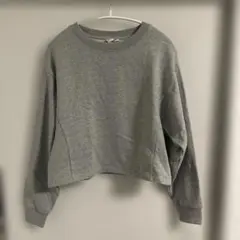 GAP グレー クロップドスウェット XS