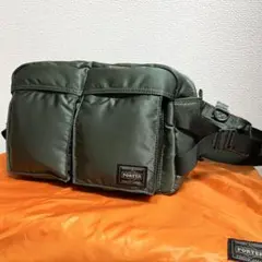 極美品PORTER TANKER CAMO 30周年ウエストバッグ ネイビー - メルカリ
