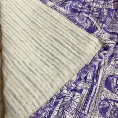 ロクシタン　ガーゼミニブランケットひざ掛け　巾着付き