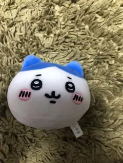 ちいかわ　もちもちフェイスマスコット　ハチワレ