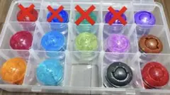 仮面ライダーゼッツ　DXカプセム　11個セット　ケース付き