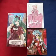 初音ミク　桜ミク　フィギュア　3個セット