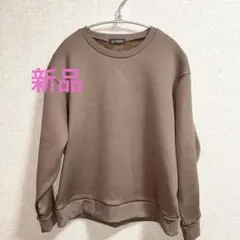 新品 裏起毛ファイバーヒート トレーナー Ｌ　しまむら