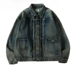 NEXUSVII. DAMAGED ASMMTR DENIM JACKET Lのサムネイル