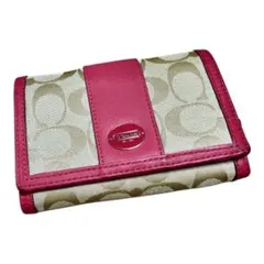 COACH シグネチャー 二つ折り財布