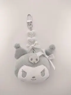 庫洛米 韓國限定 玩偶鑰匙圈 掛飾 銀色 三麗鷗