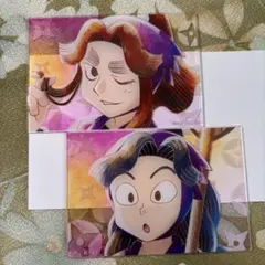 忍たま乱太郎　アクリルカード 平滝夜叉丸　綾部喜八郎　四年生