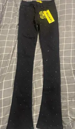 GUAPI ライトストーン フレアデニム