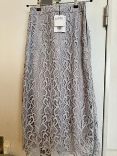 グレー レース タイトスカート S PLSTのサムネイル