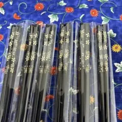 箸 6膳セット お箸 新品　来客用箸　夫婦箸　ハシ　天然木　竹箸 まとめ売り