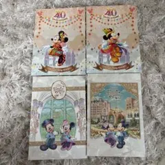 東京ディズニーリゾート 40周年 ポストカードセット