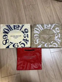 フランクミュラー（FRANCK MULLER）・エコバッグ・トートバッグ3点