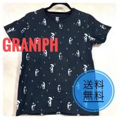 グラニフ graniph ペンギン 総柄 Tシャツ 完売 キッズ SSのサムネイル