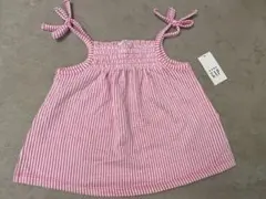 GAP ピンクストライプ タンクトップ 80cm